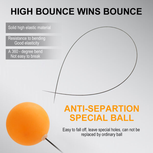 Single Self-training Table Tennis Ball